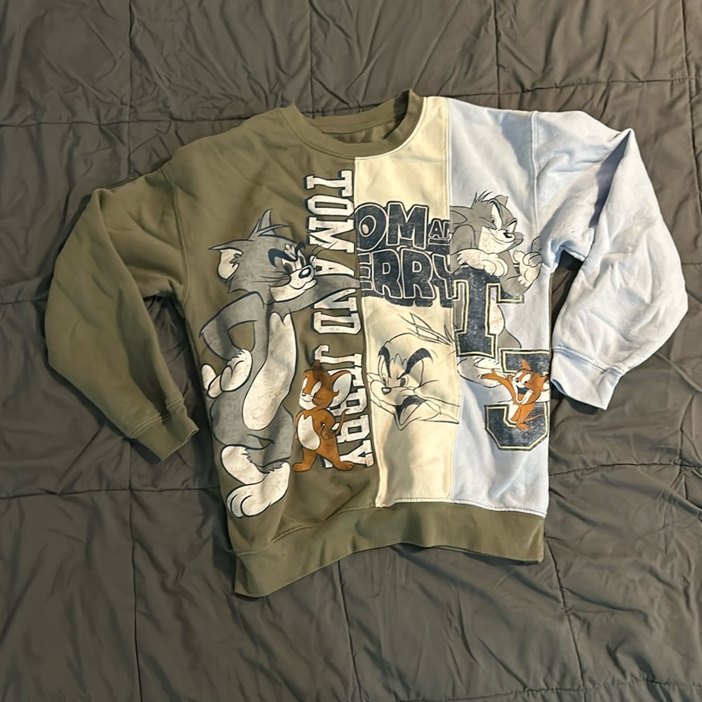 Tom and jerry vintage washed sweatshirt